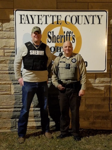 Jason Plummer with Fayette County Sheriff